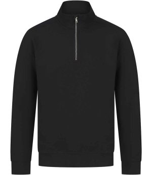 Henbury Unisex Sustainable 1/4 Zip Sweatshirt H842