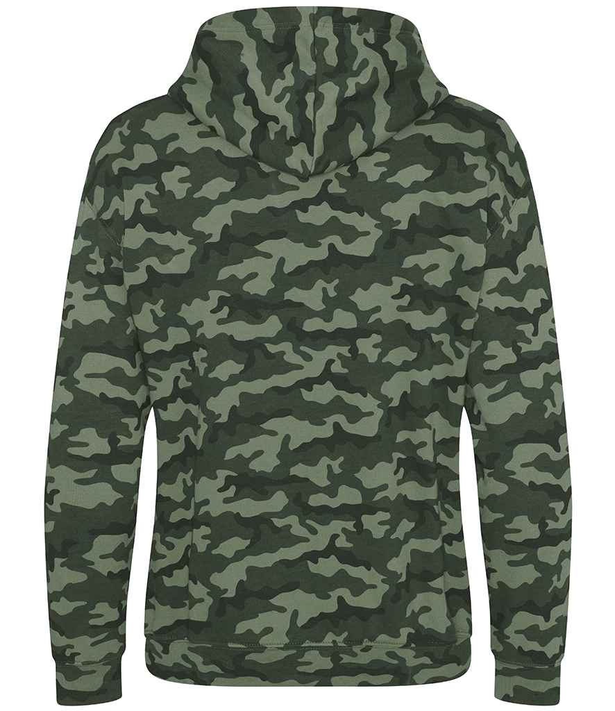 Just Hoods Mens AWDis Camo Hoodie JH014 - Image 4
