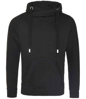 Just Hoods Mens AWDis Cross Neck Hoodie JH021