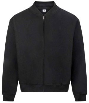 Just Hoods Unisex AWDis Signature Heavyweight Bomber Sweat Jacket JH124