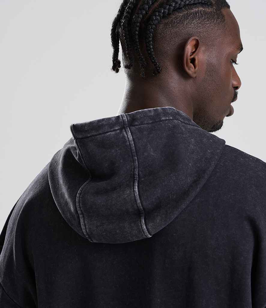 Just Hoods Unisex AWDis Vintage Washed Hoodie JH180 - Image 3