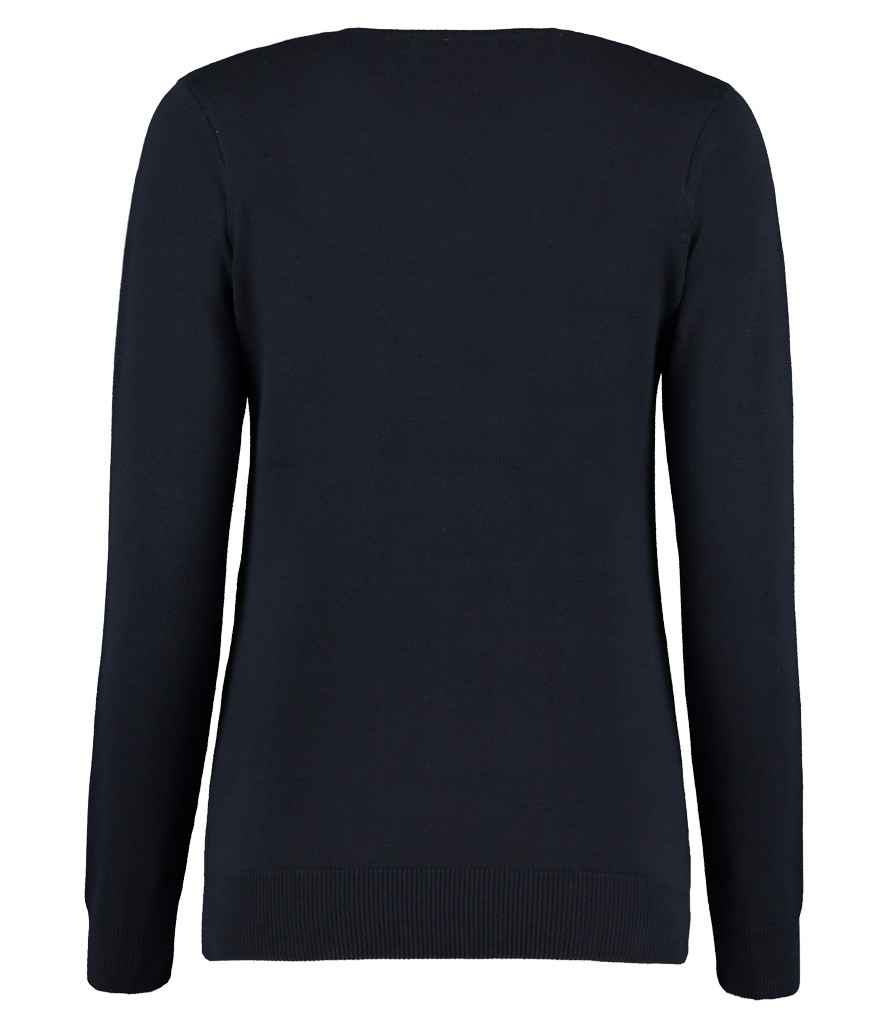 Kustom Kit Ladies Arundel Cotton Acrylic V Neck Sweater K353 - Image 5
