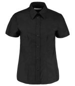 Kustom Kit Ladies Short Sleeve Tailored Workwear Oxford Shirt K360