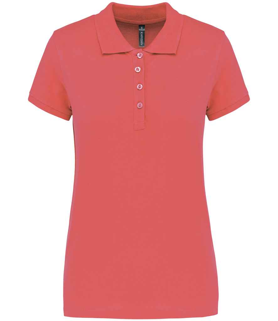 Kariban Ladies Short Sleeve Piqué Polo Shirt KB255 - Image 49