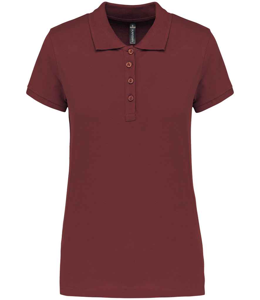 Kariban Ladies Short Sleeve Piqué Polo Shirt KB255 - Image 43