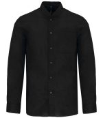 Mens Kariban Long Sleeve Mandarin Collar Shirt KB515