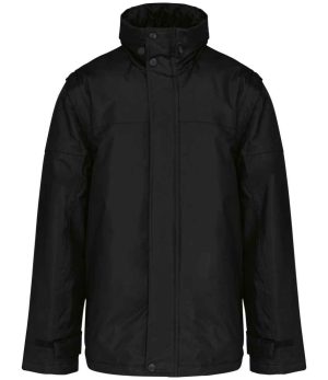 Mens Kariban Factory Zip Off Sleeve Jacket KB693