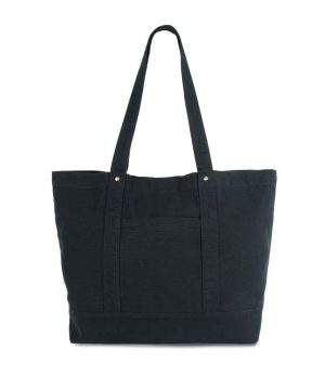 Kimood Washed Cotton Shopper Bag KI3214