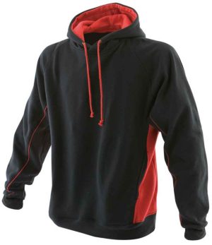 Mens Finden + Hales Contrast Hooded Sweatshirt LV335