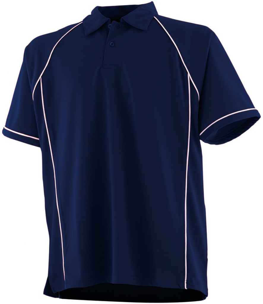 Finden + Hales Kids Performance Piped Polo Shirt LV372 - Image 10