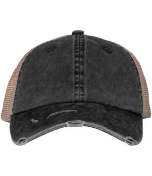 Native Spirit Washed Trucker Destroy Cap NS027