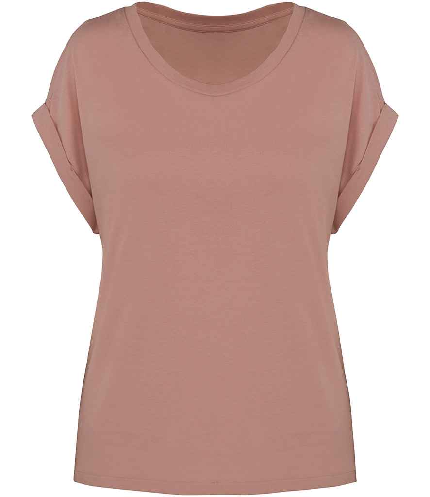 Native Spirit Ladies Roll-Up Sleeve T-Shirt NS309 - Image 10