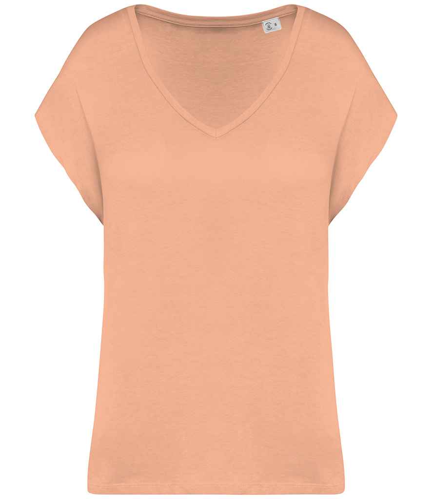 Native Spirit Ladies Oversized V Neck T-Shirt NS312 - Image 13
