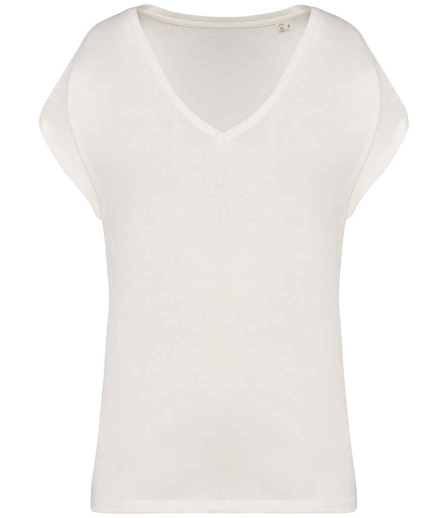 Native Spirit Ladies Oversized V Neck T-Shirt NS312 - Image 4