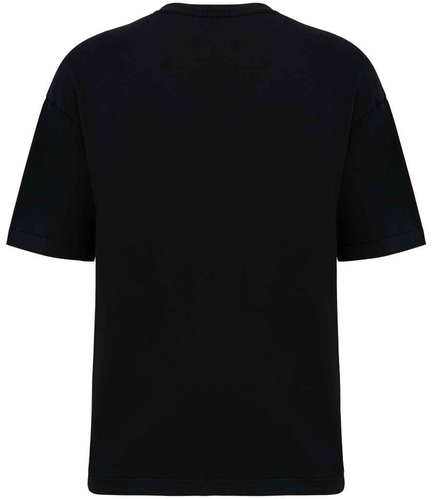 Mens Native Spirit Oversize Washed Effect T-Shirt NS326 - Image 3