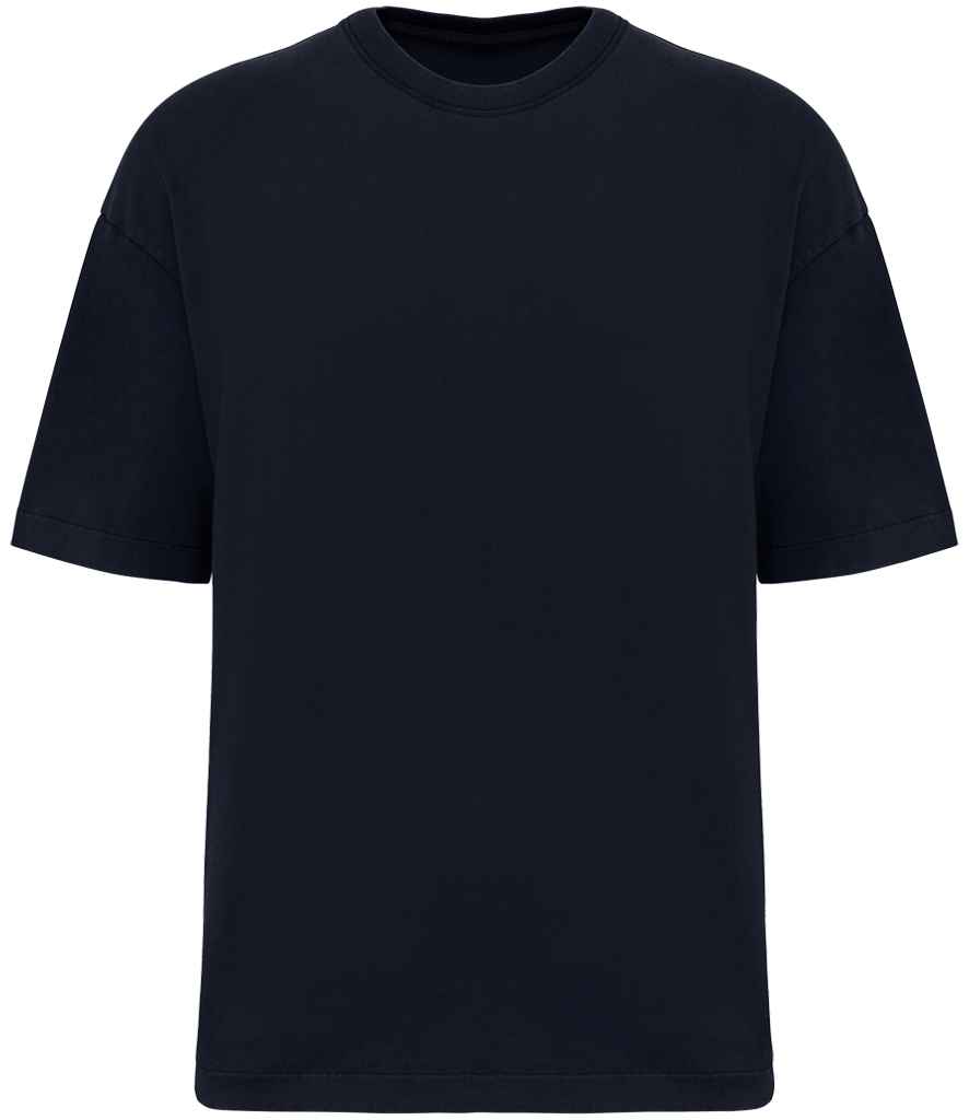 Mens Native Spirit Oversize Washed Effect T-Shirt NS326 - Image 4