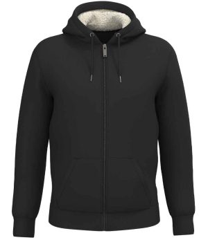 Native Spirit Unisex Sherpa lined Full Zip Sweatshirt NS460
