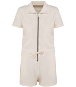 Native Spirit Ladies Terry Towel Short Overall NS5002