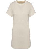 Native Spirit Ladies Terry Towel Dropped Shoulder T-Shirt Dress NS5028