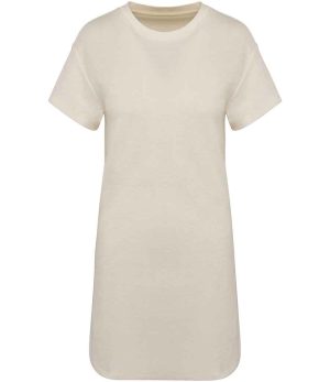 Native Spirit Ladies Terry Towel Dropped Shoulder T-Shirt Dress NS5028