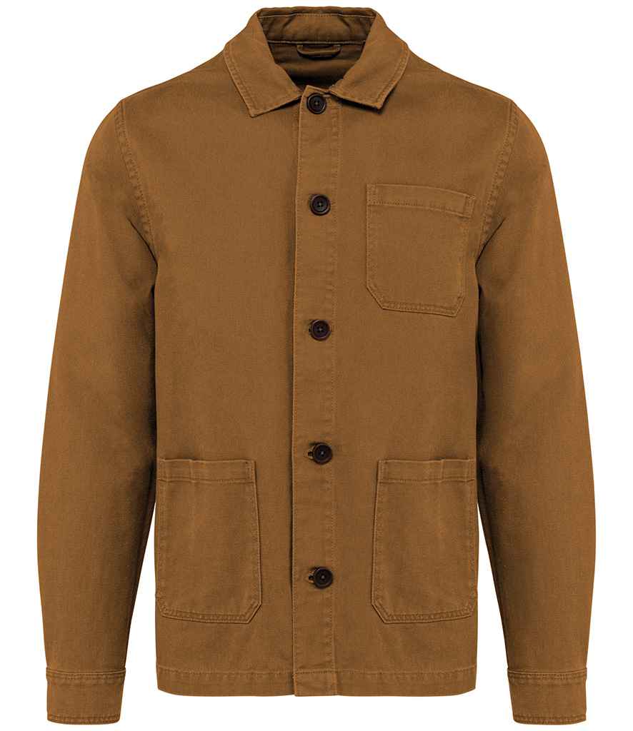 Mens Native Spirit Worker Faded Jacket NS610 - Image 4