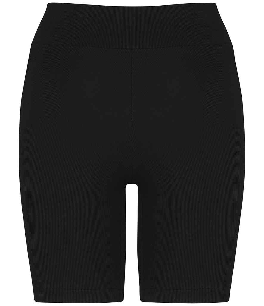 Native Spirit Ladies Ribbed Shorts NS744 - Image 3