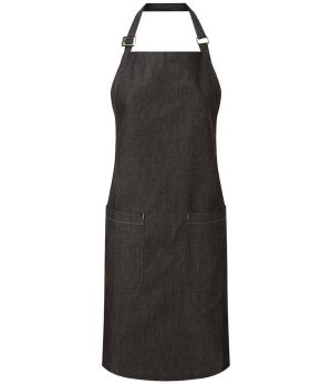 Premier Fairtrade Organic Cotton Denim Bib Apron PR113