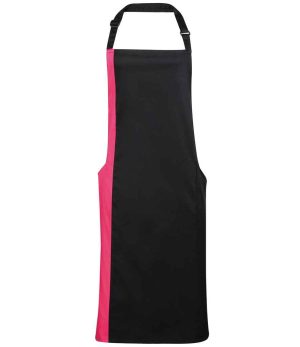 Premier Contrast Bib Apron PR162