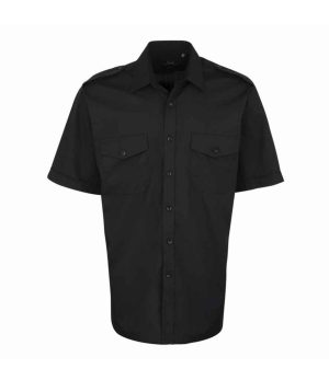 Mens Premier Short Sleeve Pilot Shirt PR212