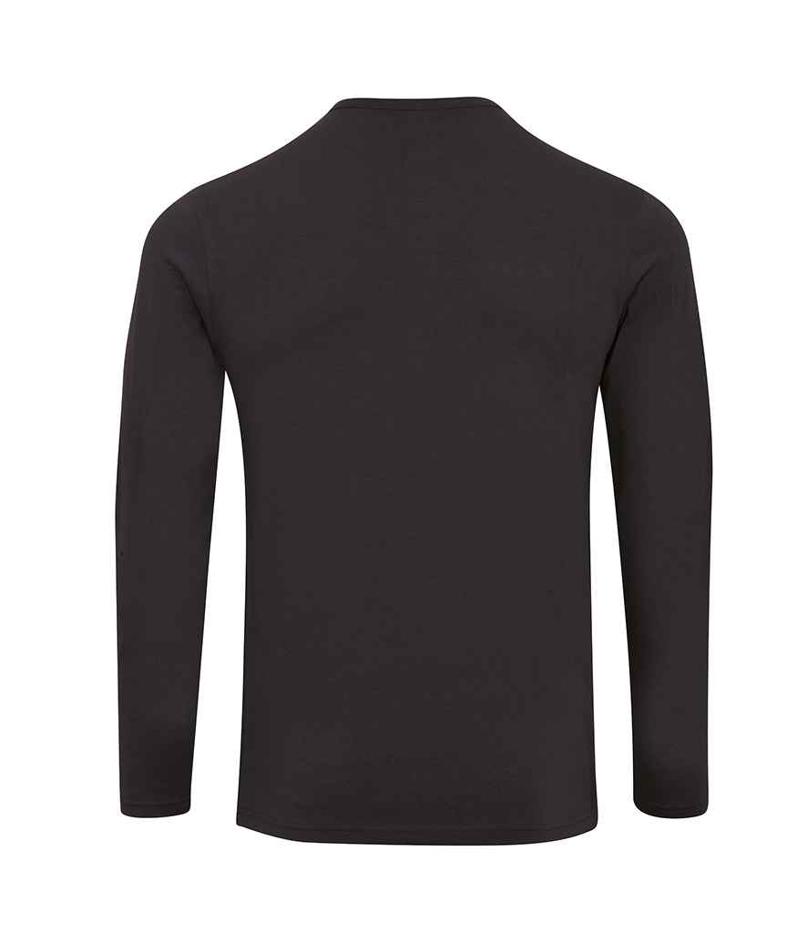 Mens Premier Long John Roll Sleeve T-Shirt PR218 - Image 3