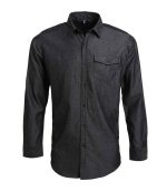 Mens Premier Jeans Stitch Denim Shirt PR222