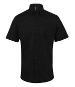 Mens Premier Signature Short Sleeve Oxford Shirt PR236