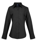 Premier Ladies Supreme Long Sleeve Poplin Shirt PR307