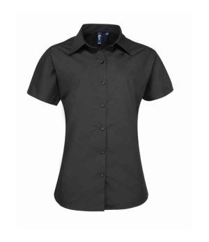 Premier Ladies Supreme Short Sleeve Poplin Shirt PR309