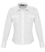 Premier Ladies Long Sleeve Pilot Shirt PR310
