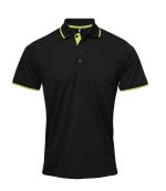 Mens Premier Contrast Coolchecker® Piqué Polo Shirt PR618