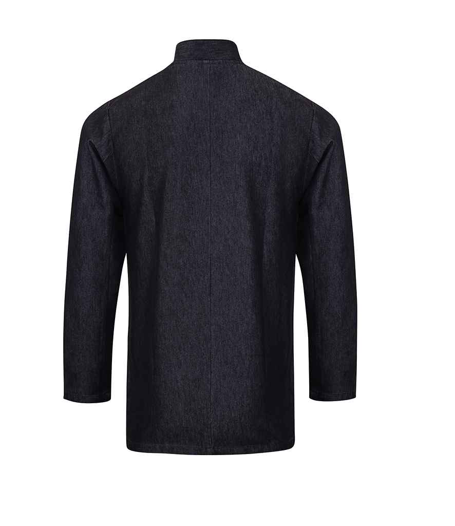 Mens Premier Denim Chef's Jacket PR660 - Image 3