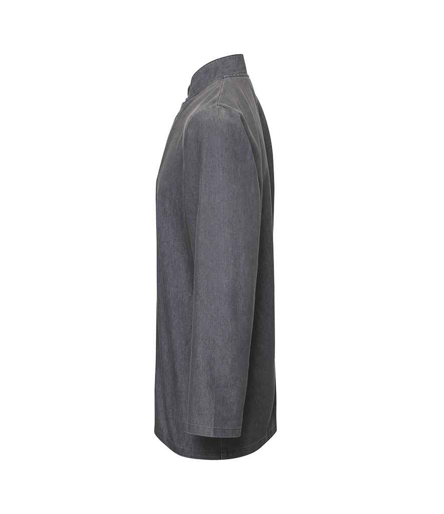 Mens Premier Denim Chef's Jacket PR660 - Image 5