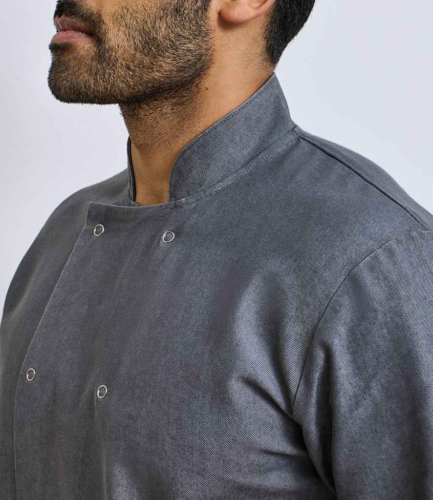 Mens Premier Denim Chef's Jacket PR660 - Image 7