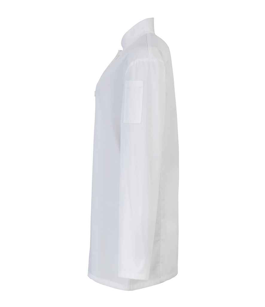 Premier Ladies Long Sleeve Chef's Jacket PR671 - Image 2