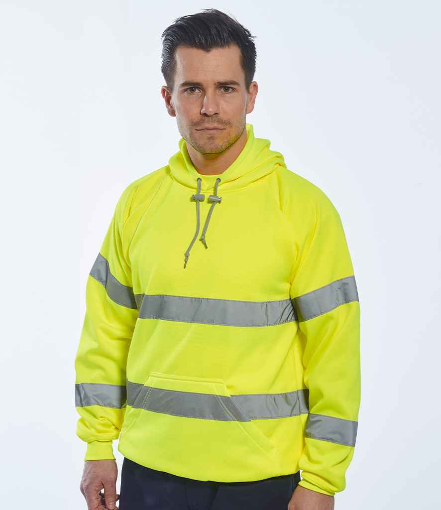 Mens Portwest Hi-Vis Hoodie PW055 - Image 5
