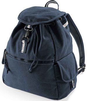 Quadra Vintage Canvas Backpack QD612