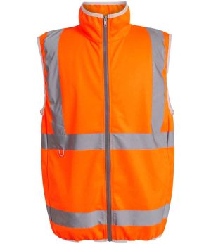 Unisex Regatta High Visibility Pro Full Zip Gilet RG469