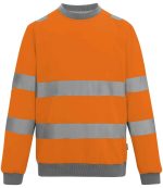 Mens Regatta High Visibility Pro Contract Crew Neck Sweatshirt RG563