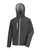 Mens Result Core Hooded Soft Shell Jacket RS230M