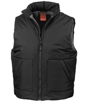 Mens Result Fleece Lined Bodywarmer RS44