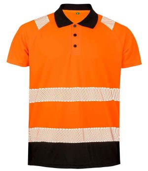 Mens Result Recycled Safety Polo Shirt RS501