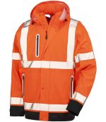 Mens Result Recycled Heavy Duty Prism PU Safe and Dry Jacket RS507