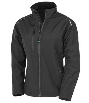 Result Recycled Ladies Three Layer Printable Soft Shell Jacket RS900F