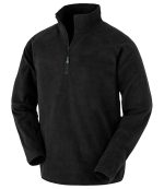 Mens Result Recycled Zip Neck Micro Fleece RS905